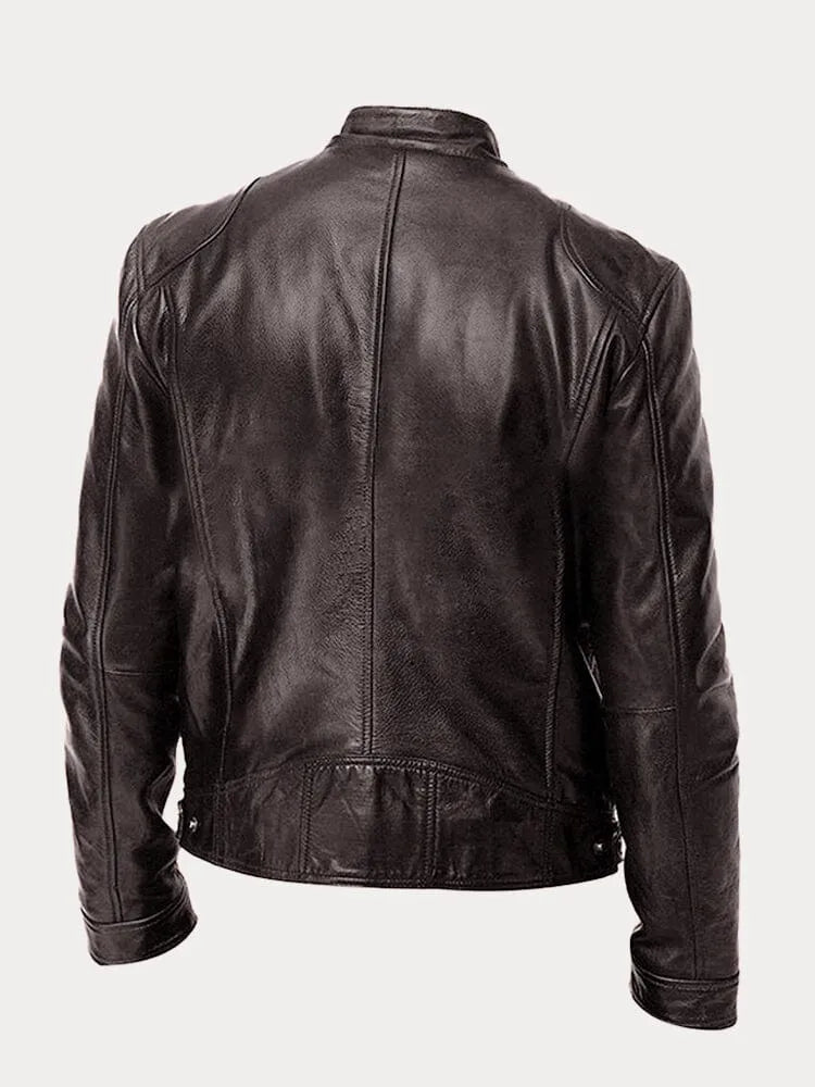 GIACCA IN PELLE CASUAL