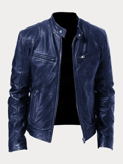 GIACCA IN PELLE CASUAL