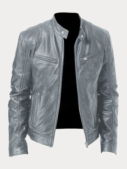 GIACCA IN PELLE CASUAL