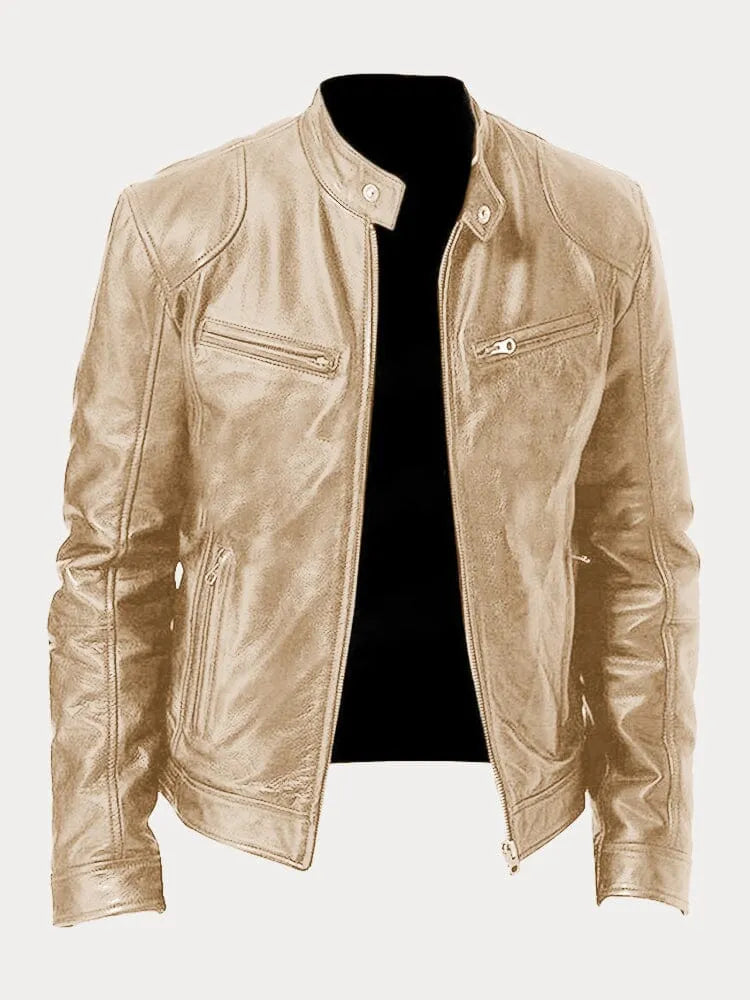 GIACCA IN PELLE CASUAL