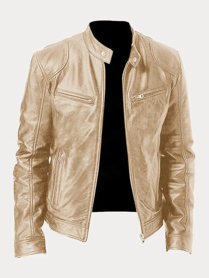 GIACCA IN PELLE CASUAL