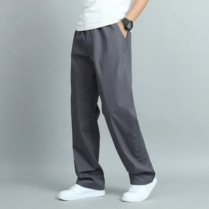 PANTALONI UOMO AMPI IN COTONE
