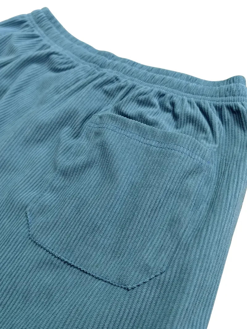 PANTALONI IN VELLUTO A COSTE