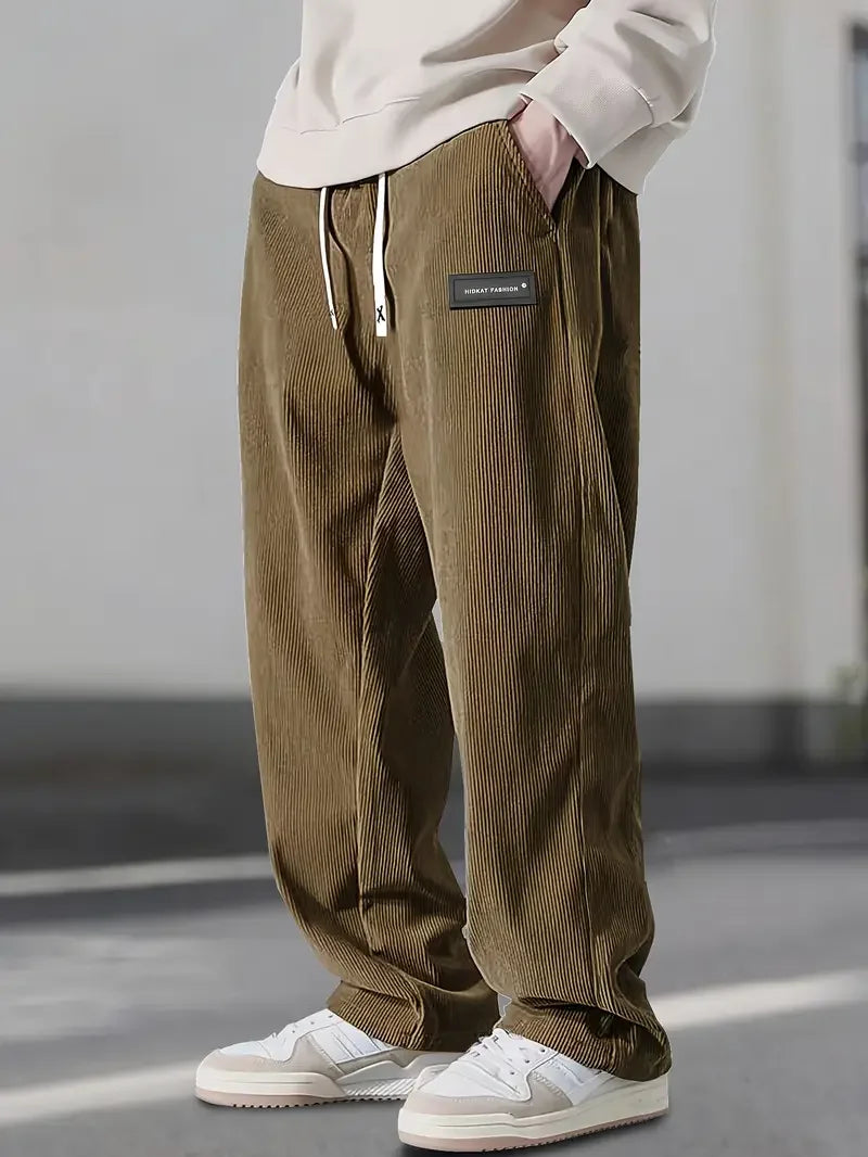 PANTALONE ELEGANTE IN VELLUTO A COSTE