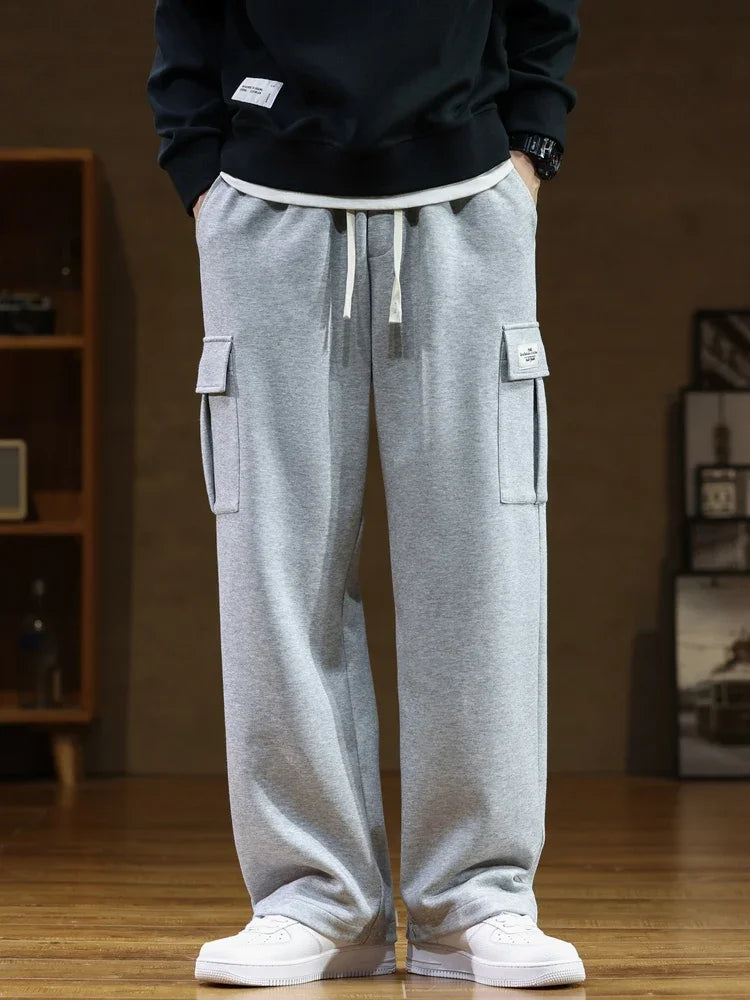 PANTALONI CARGO IN PILE