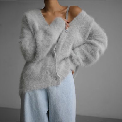 Luna - Cardigan in Cashmere Elegante