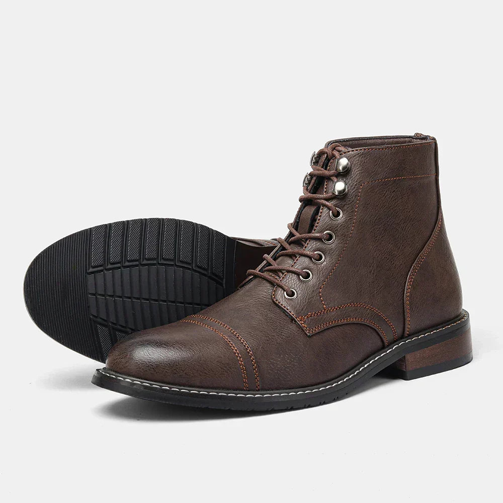 Stivali in Pelle Classici da Uomo Felix™ con Suola Antiscivolo