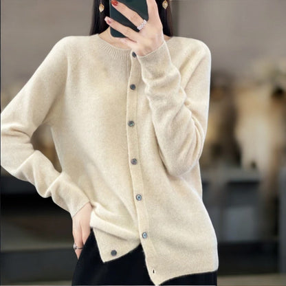 Margherita - Elegante cardigan in lana