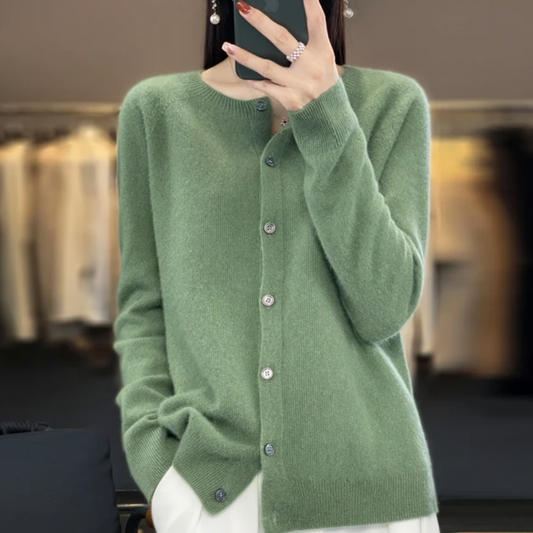 Anna - Elegante cardigan in lana