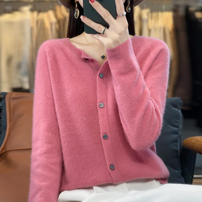 Margherita - Elegante cardigan in lana
