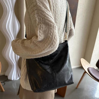 Elena vintage™ | Elegante borsa a tracolla in pelle vintage