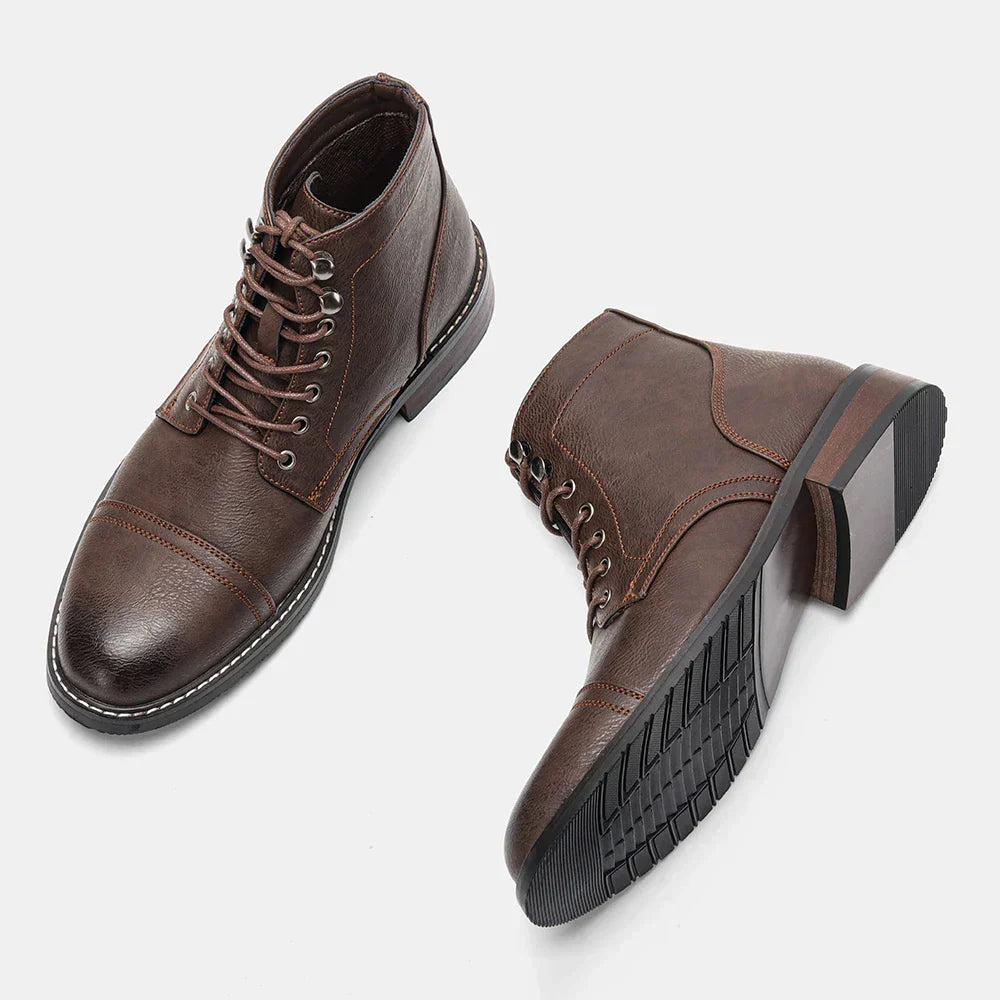 Stivali in Pelle Classici da Uomo Felix™ con Suola Antiscivolo