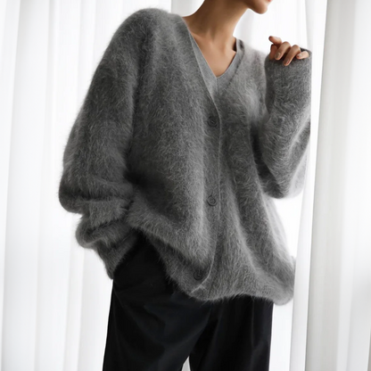 Luna - Cardigan in Cashmere Elegante