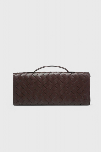 Pochette Melanie con fiocchi dorati