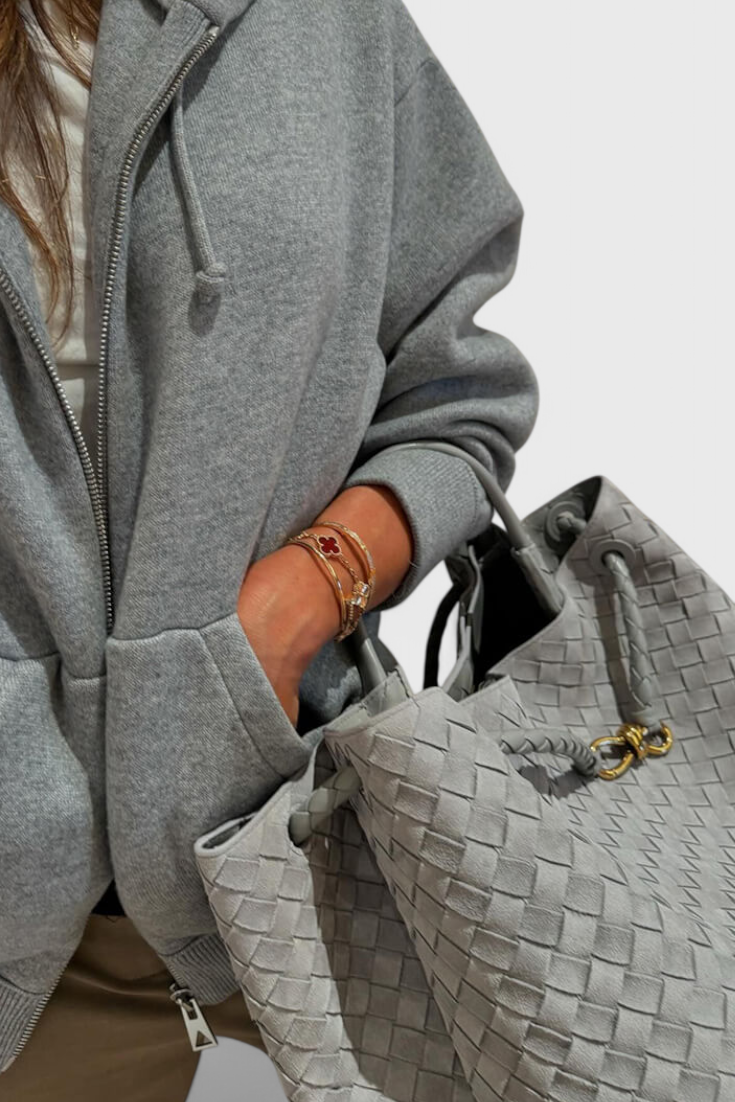 Borsa a mano Tara con tracolla regolabile