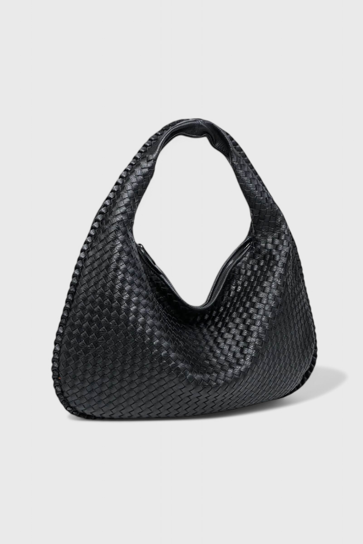 Borsa a tracolla intrecciata Tilly
