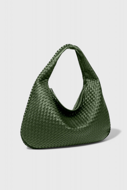 Borsa a tracolla intrecciata Tilly