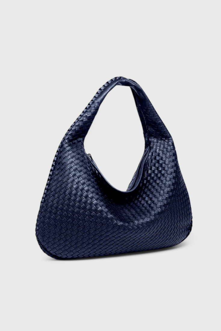 Borsa a tracolla intrecciata Tilly