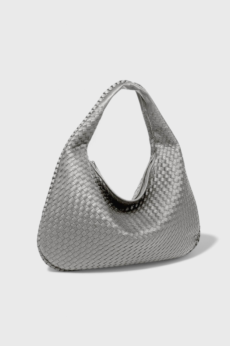 Borsa a tracolla intrecciata Tilly