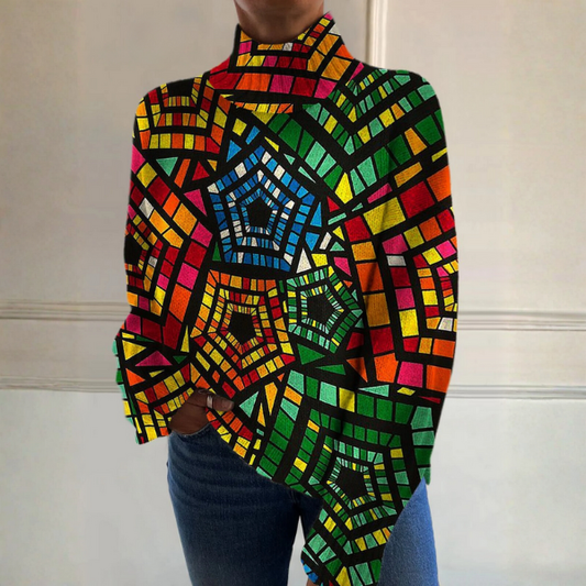 Emily | Maglione a Collo Alto Comodo