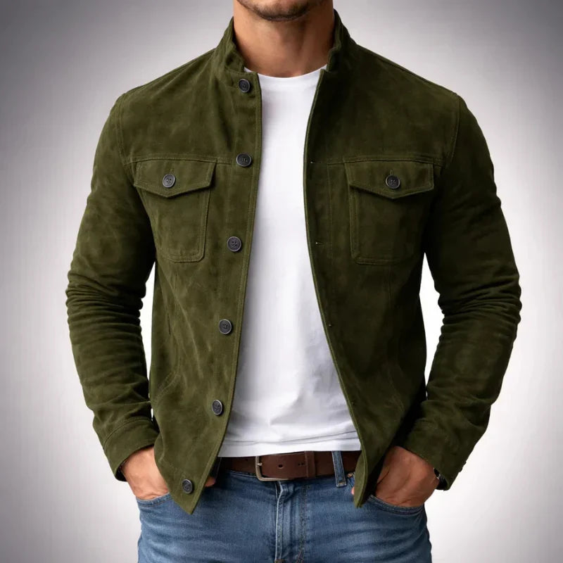Giacca elegante in camoscio Marc