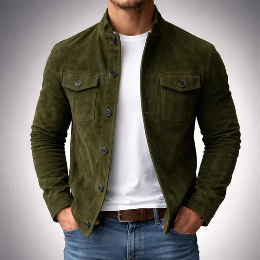 Giacca elegante in camoscio Marc