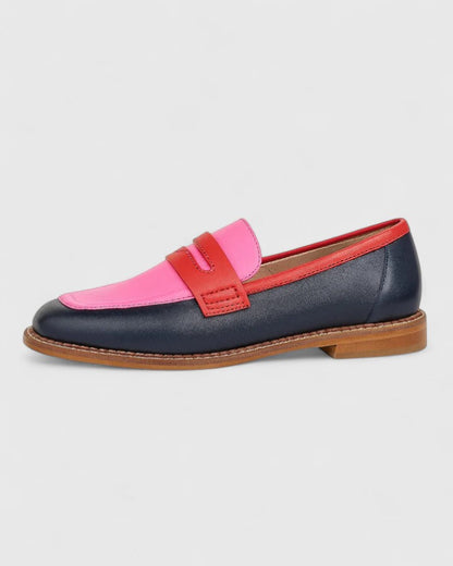 Alice™ | Mocassini casual a contrasto
