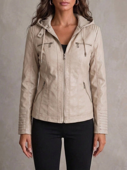 Cristina - Giacca in pelle resistente ed elegante