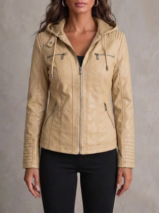 Encarna - Giacca in pelle resistente ed elegante