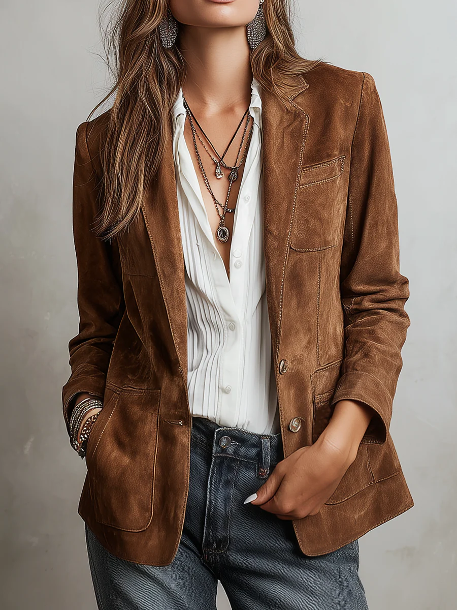 Marcela | Blazer Vintage Marrone