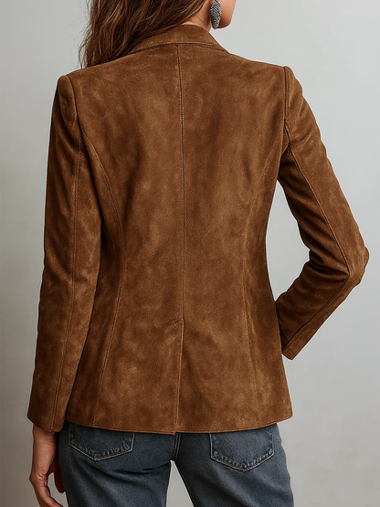 Cristina - Blazer vintage marrone