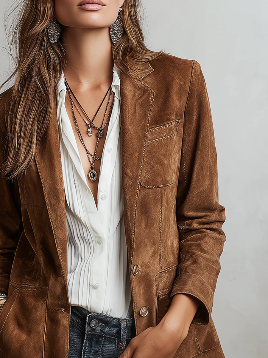 Marcela | Blazer Vintage Marrone