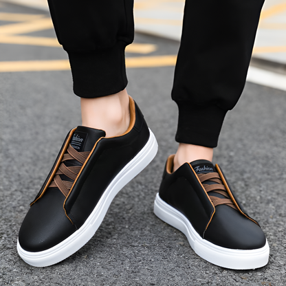 Alexander | Sneakers bianche da uomo in pelle di alta qualità