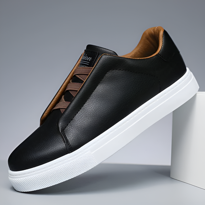 Alexander | Sneakers bianche da uomo in pelle di alta qualità