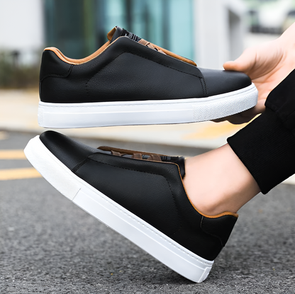 Alexander | Sneakers bianche da uomo in pelle di alta qualità