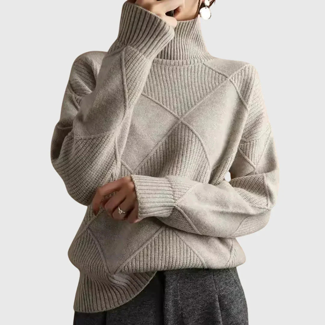 Lauren | Maglione a collo alto di lusso