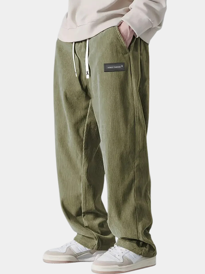 PANTALONI IN VELLUTO A COSTE