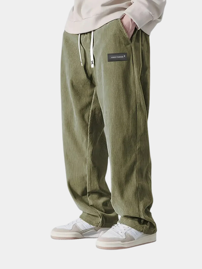 PANTALONE ELEGANTE IN VELLUTO A COSTE