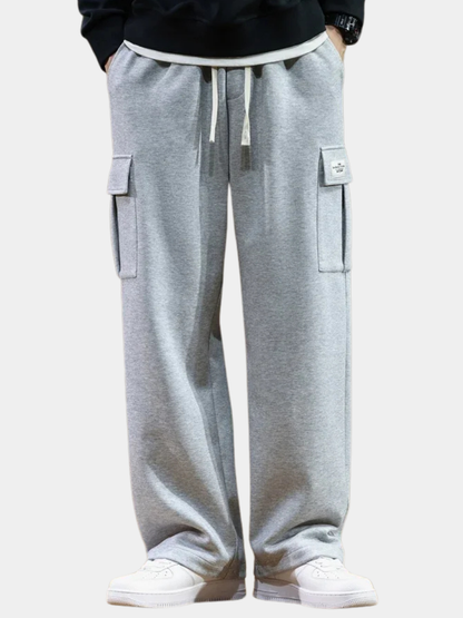 PANTALONI CARGO IN PILE