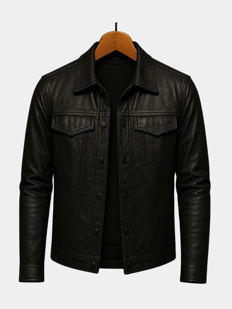 GIACCA IN PELLE MODERNA RIDER