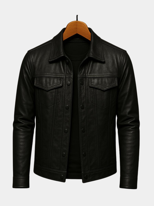 GIACCA IN PELLE MODERNA RIDER