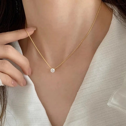 COLLANA DI PIETRE DI MOISSANITE