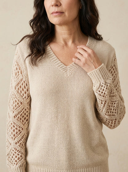 Emma - Elegante Maglione in Maglia