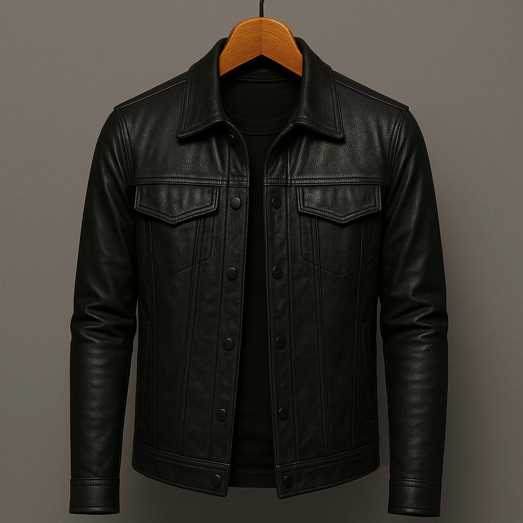 GIACCA IN PELLE MODERNA RIDER