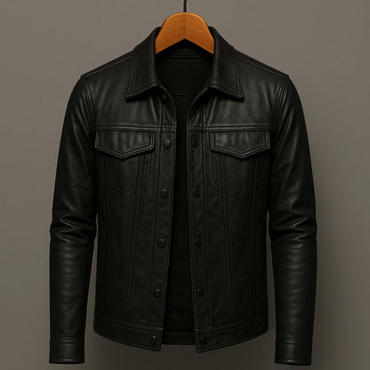 GIACCA IN PELLE MODERNA RIDER