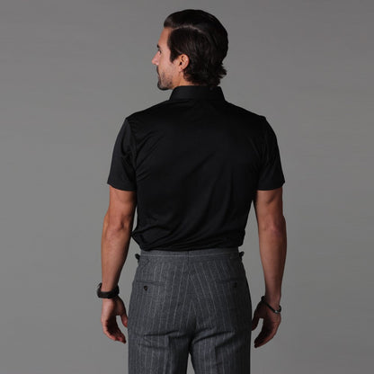 Jack | Polo a maniche corte Slim Fit in tessuto tecnico elegante