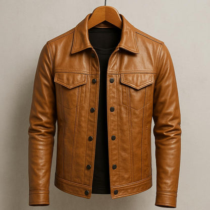 GIACCA IN PELLE MODERNA RIDER