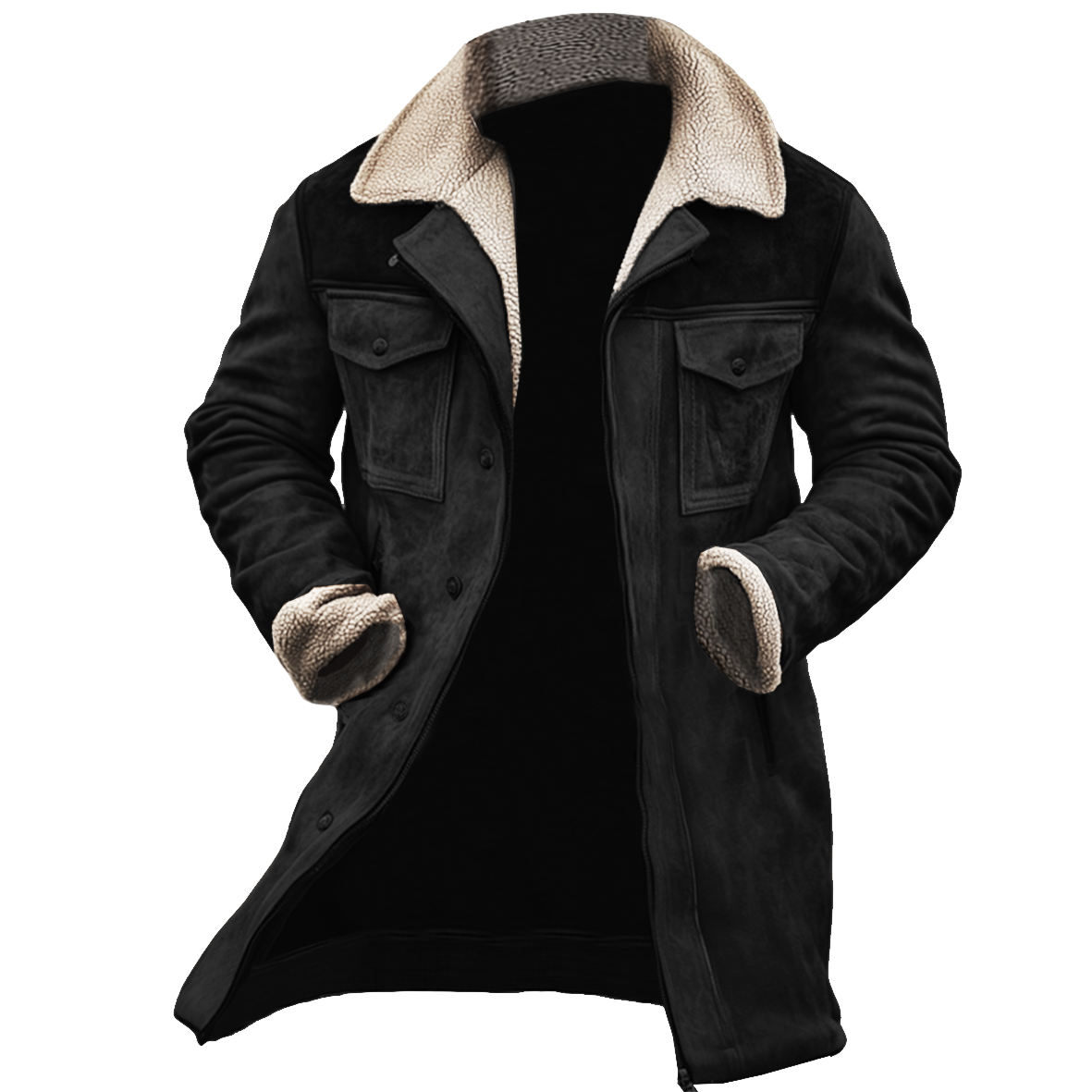 CAPPOTTO LUNGO CLASSICO DA UOMO