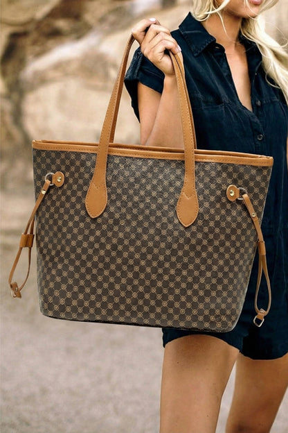 Brisa™: Borsa a tracolla in pelle vegana (stampata)
