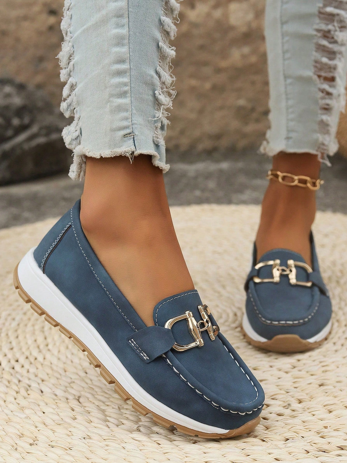 Daniela | Scarpe con plateau e fibbia